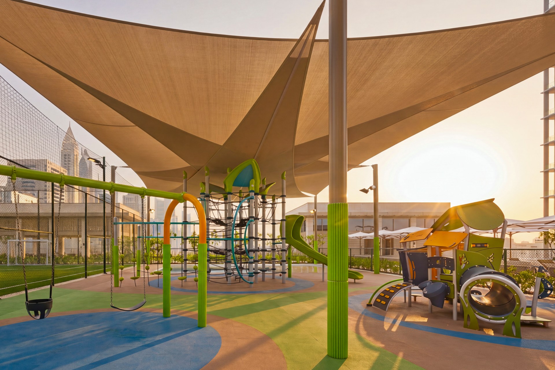 Outdoor Kids Play Area